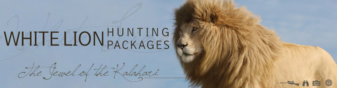 White Lion Hunting in Africa